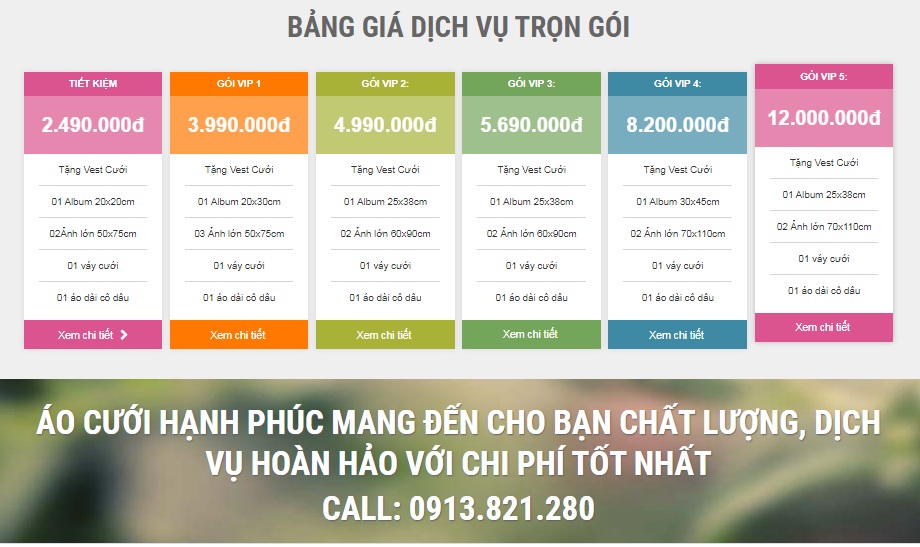 full code ảnh viện áo cưới,website studio áo cưới,áo cưới,wedding studio